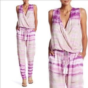 Young Fabulous & Broke Cait tie dye jumpsuit